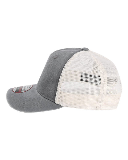 Imperial The Gambit Mesh Back Cap X240M #color_Charcoal/ Stone