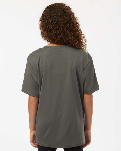 AllPro Youth Pro-Lock Performance T-Shirt 48000Y #colormdl_Charcoal