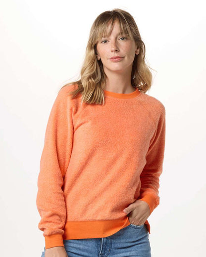 Boxercraft Women's Fleece Out Pullover K01 #color_Mandarin