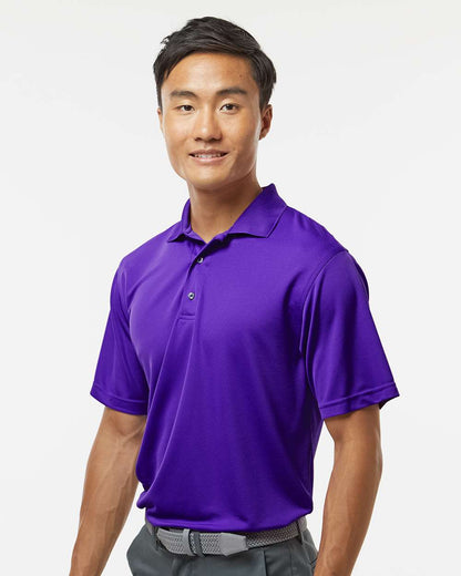 Paragon Men's Saratoga Performance Mini Mesh Polo 100 #colormdl_Purple