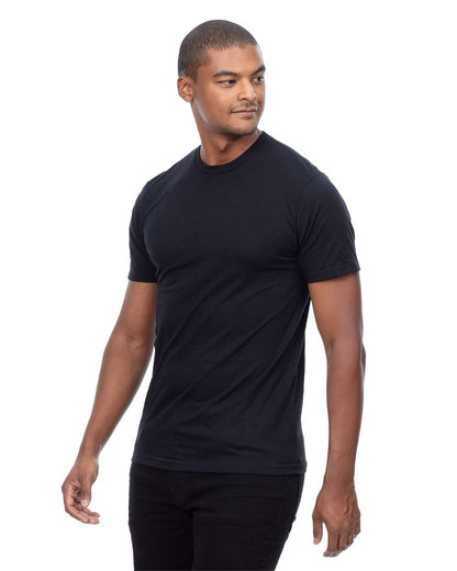 Threadfast Apparel Unisex Epic CVC T-Shirt T1001 #colormdl_Solid Black
