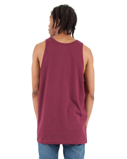 Shaka Wear Unisex Active Tank SHTANK #colormdl_Burgundy
