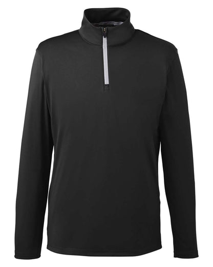 Puma Golf Men's Icon Quarter-Zip Pullover 596807 #color_Puma Black