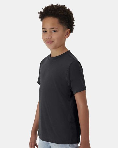 Hanes Youth Cool DRI® Cotton Touch T-Shirt 484Y #colormdl_Black