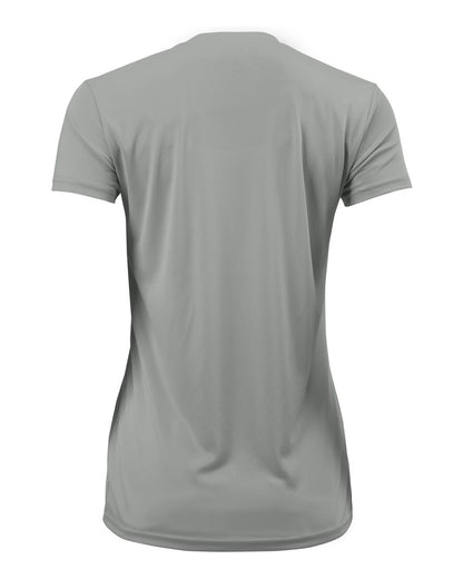 Paragon Women's Vera V-Neck T-Shirt 203 #color_Medium Grey