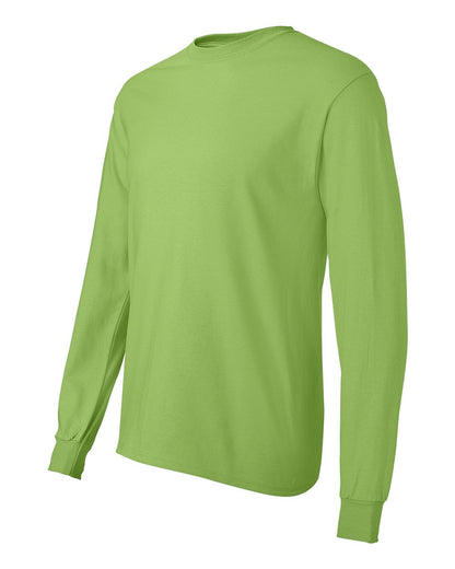Hanes Authentic Long Sleeve T-Shirt 5586 #color_Lime