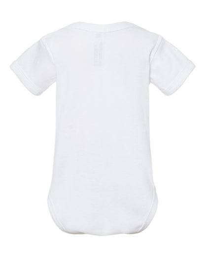 Rabbit Skins Infant Baby Rib Bodysuit 4400 #color_White