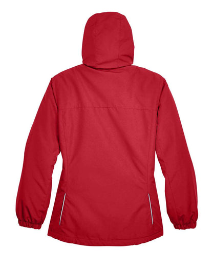 CORE365 Women's Profile Fleece-Lined All-Season Jacket 78224 #color_Classic Red