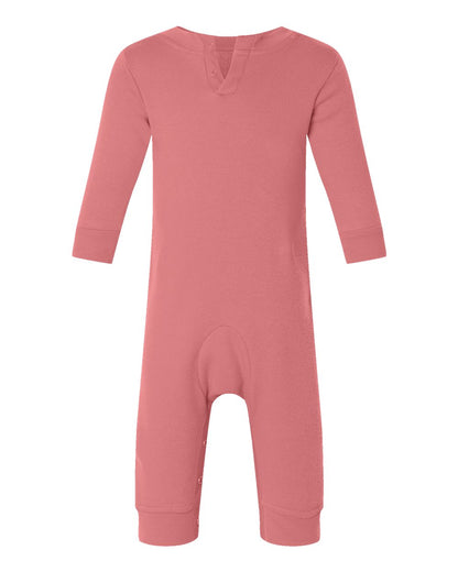 Rabbit Skins Infant Fleece One-Piece 4447 #color_Mauvelous