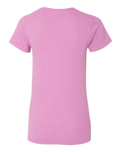 Gildan Women's Heavy Cotton™ T-Shirt 5000L #color_Heather Radiant Orchid