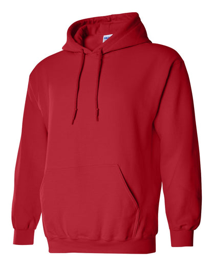 Gildan Unisex Heavy Blend™ Hooded Sweatshirt 18500 #color_Red