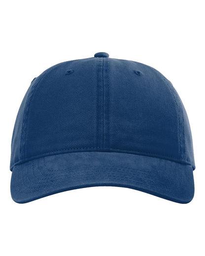 Richardson Peach Twill Dad Hat 326 #color_Royal