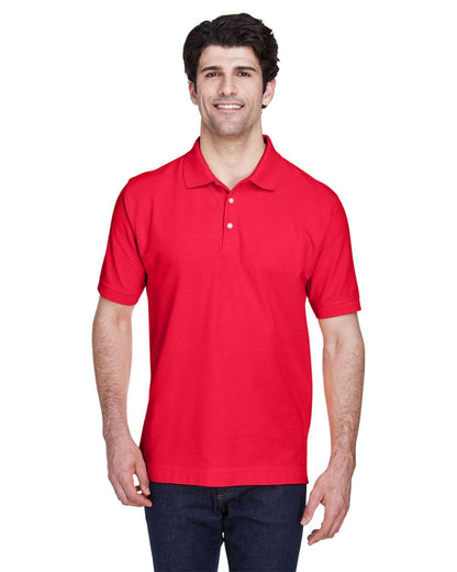Devon & Jones Men's Pima Piqué Polo D100 #colormdl_Red