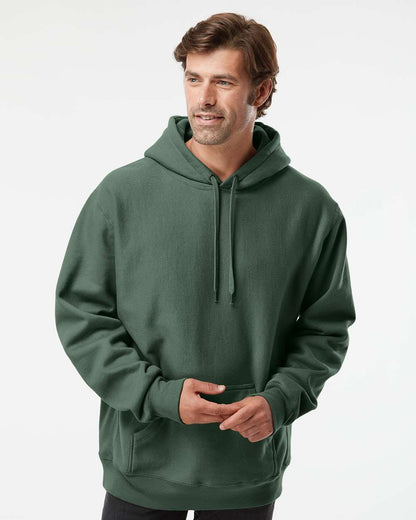 Independent Trading Co. Legend - Premium Heavyweight Cross-Grain Hooded Sweatshirt IND5000P #colormdl_Alpine Green