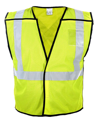 Kishigo Unisex X-Back Breakaway Vest 1805-1806 #color_Lime