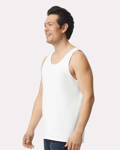 Gildan Unisex Ultra Cotton® Tank Top 2200 #colormdl_White