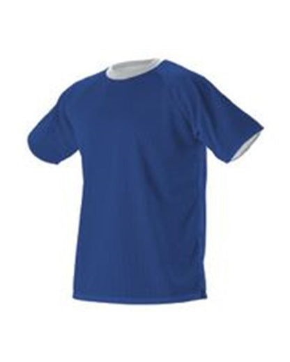 Badger Youth eXtreme Mesh Reversible Jersey 56REVY #color_Royal/ White