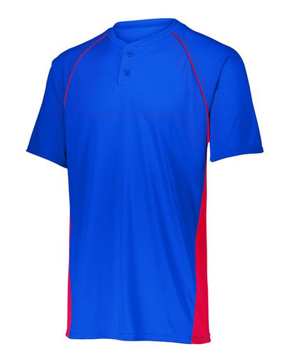 Augusta Sportswear Youth Limit Jersey 1561 #color_Royal/ Red