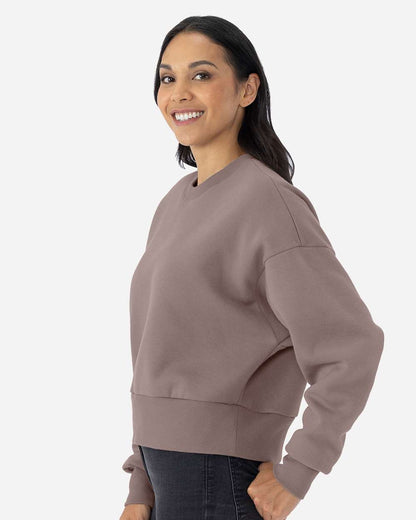 Next Level Women's Heavyweight Crewneck Sweatshirt 9087 #colormdl_Shiitake