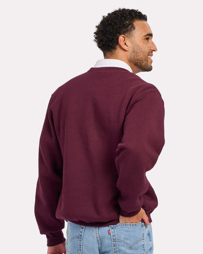 Boxercraft Fleece Crew Pullover BM5101 #colormdl_Maroon