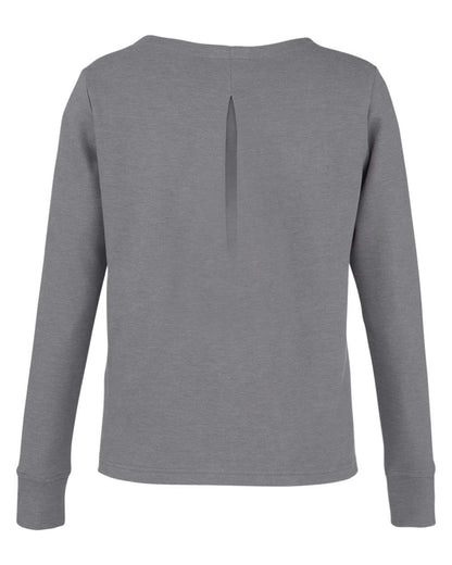 Devon & Jones Women's New Classics® Charleston Pullover DG482W #color_Graphite Melange