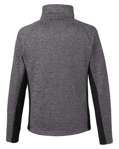 Spyder Men's Constant Full-Zip Sweater Fleece Jacket 187330 #color_Black Heather/ Black