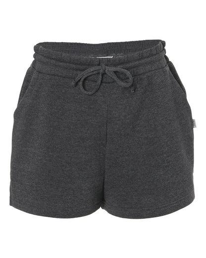 Boxercraft Women's Fleece Shorts BW6502 #color_Charcoal Heather