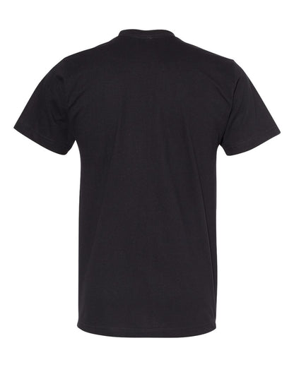 American Apparel Unisex Fine Jersey Tee 2001 #color_Black