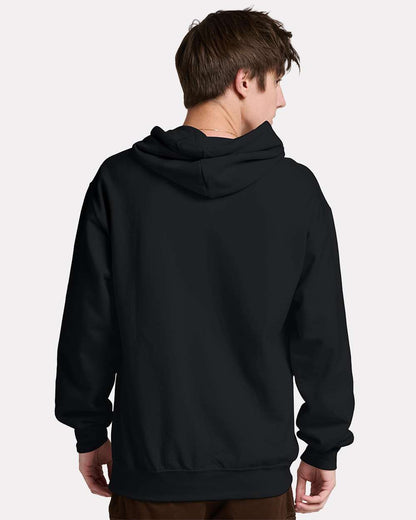 JERZEES Unisex Ultimate CVC Hooded Sweatshirt IC49MR #colormdl_Black Ink