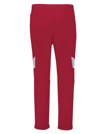 Holloway Youth Limitless Sweatpants 229680 #color_Scarlet/ White