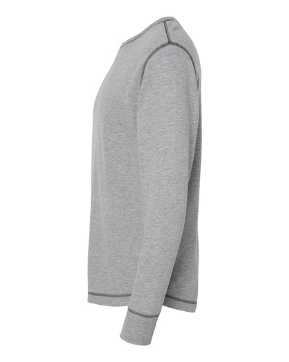 J. America Men's Vintage Thermal Long Sleeve T-Shirt 8238 #color_Oxford