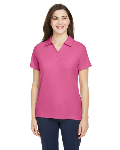CORE365 Women's Fusion ChromaSoft™ Pique Polo CE112W #colormdl_Charity Pink