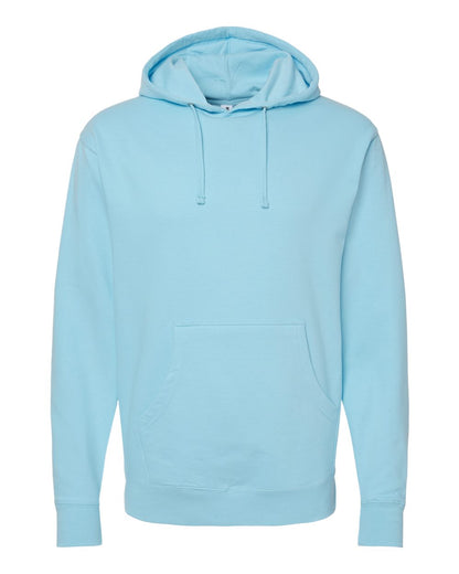Independent Trading Co. Unisex Midweight Hooded Sweatshirt SS4500 #color_Blue Aqua