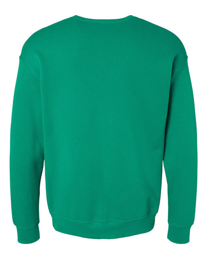 BELLA + CANVAS Unisex Sponge Fleece Drop Shoulder Crewneck Sweatshirt 3945 #color_Kelly