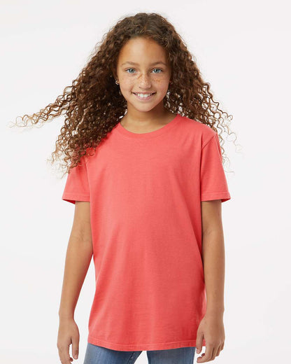SoftShirts Youth Classic T-Shirt 202 #colormdl_Coral