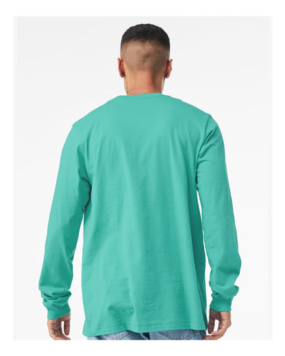 BELLA + CANVAS Jersey Long Sleeve Tee 3501 #colormdl_Teal