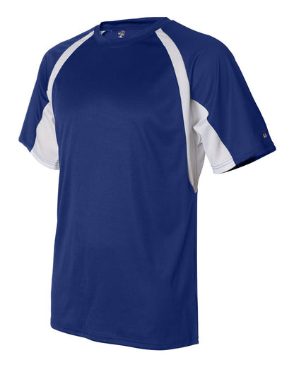 Badger B-Core Hook T-Shirt 4144 #color_Royal/ White