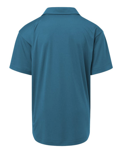 AllPro Youth Pro-Lock Performance Polo 41800Y #color_Pacific Blue