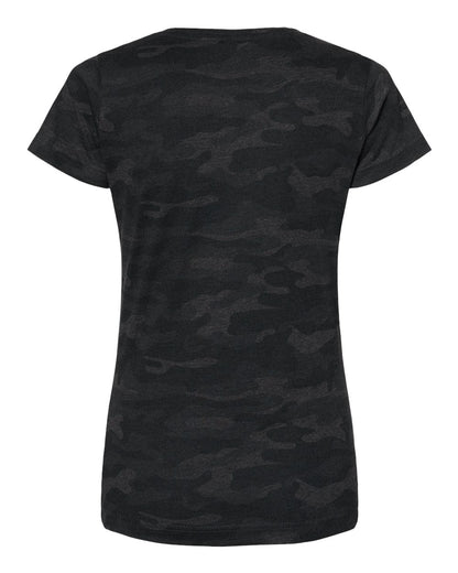 LAT Women's Fine Jersey Tee 3516 #color_Storm Camo