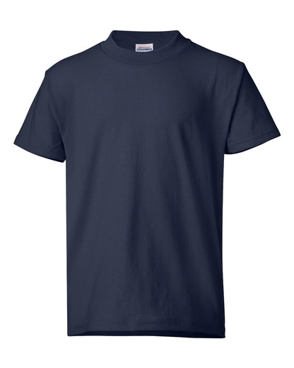 Hanes Ecosmart™ Youth T-Shirt 5370 #color_Navy