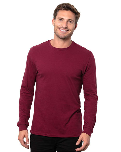 Threadfast Apparel Unisex Epic Long Sleeve T-Shirt T3000 #colormdl_Maroon
