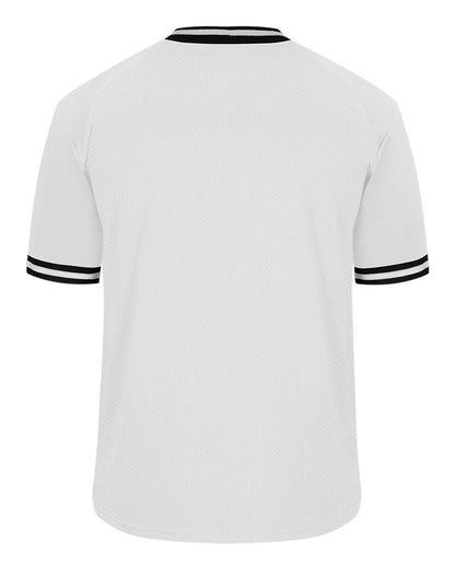 Alleson Athletic Vintage Jersey 7974 #color_White/ Black/ White