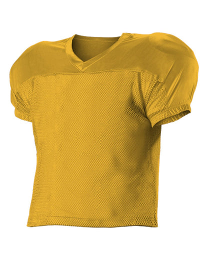 Alleson Athletic Practice Mesh Football Jersey 712 #color_Gold