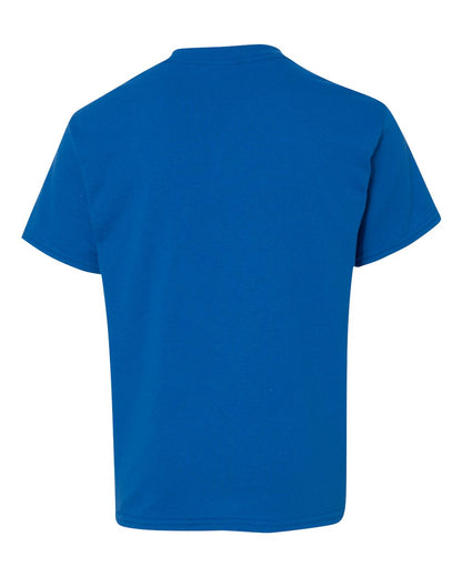 Gildan Heavy Cotton™ Youth T-Shirt 5000B #color_Neon Blue