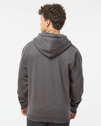 Independent Trading Co. Unisex Heavyweight Full-Zip Hooded Sweatshirt IND4000Z #colormdl_Solid Charcoal