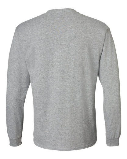 Gildan Unisex DryBlend® 50/50 Long Sleeve T-Shirt 8400 #color_Sport Grey
