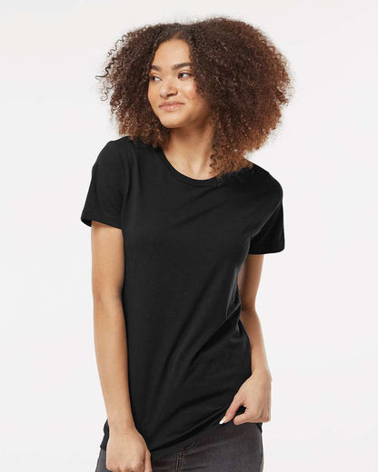 Tultex Women's Premium Cotton T-Shirt 516 #colormdl_Black