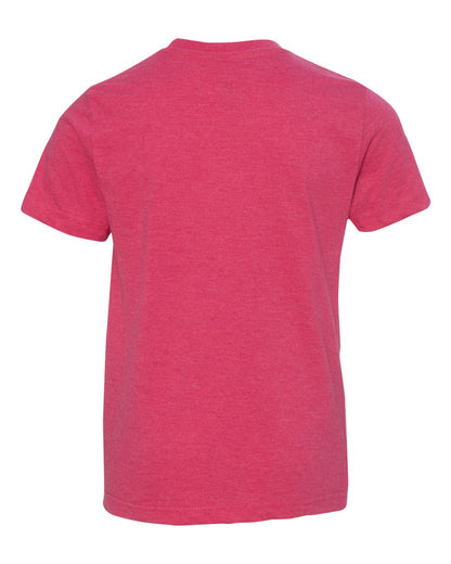 LAT Youth Fine Jersey Tee 6101 #color_Vintage Hot Pink