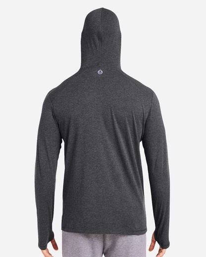 TASC Performance Inc Men's Carrollton Lightweight Hooded Long Sleeve T-Shirt TM405H #colormdl_Iron Heather