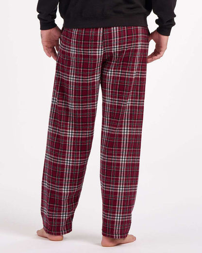 Boxercraft Harley Flannel Pants BM6624 #color_Maroon Plaid